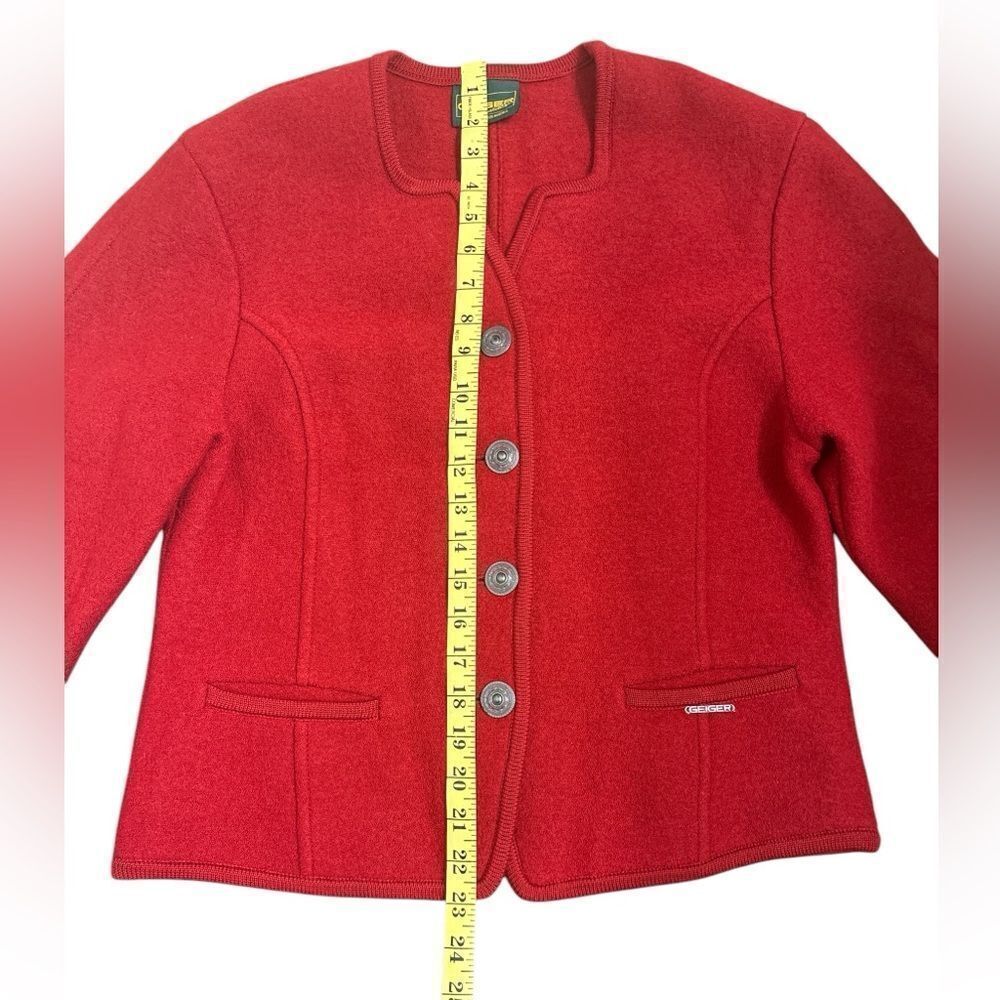 Vintage Geiger Collections Wool Coat Blazer - Picture 9 of 11
